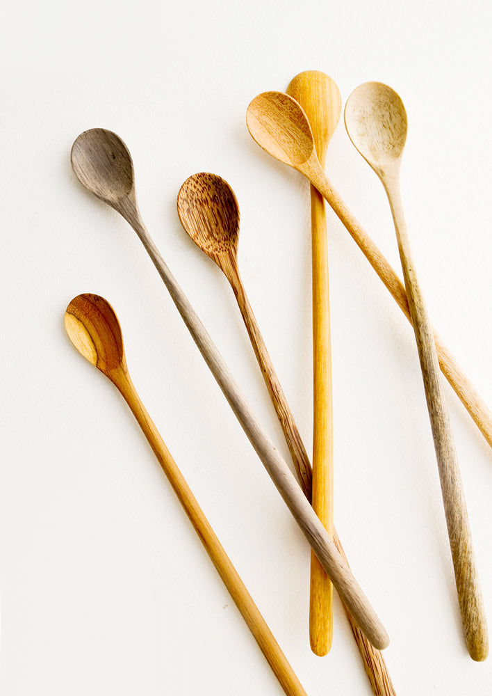 Wooden Tasting Spoon Set