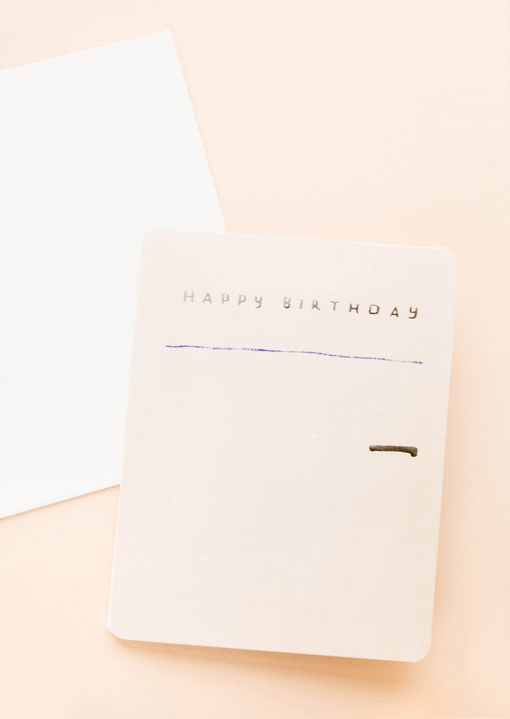 1: Greeting card illustrated to look like the front of a refrigerator, with text "Happy Birthday"