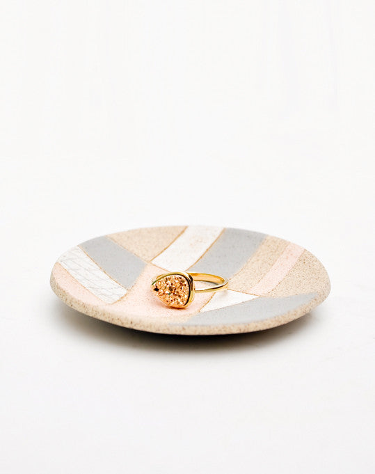Geometric Shapes Ring Dish in  - LEIF